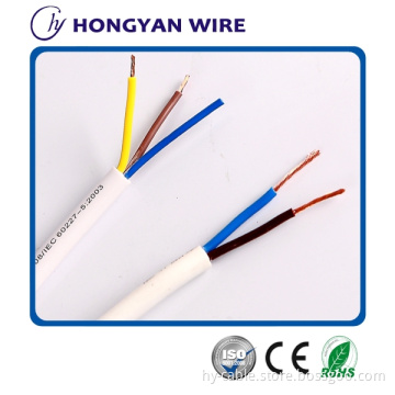 professional british standard 300/500V PVC Insulated Flexible Cable H05VV-F wire